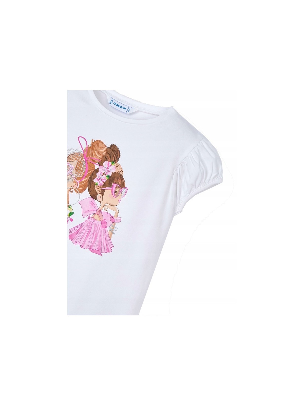 MAYORAL KOSZULKA NA KRÓTKI RĘKAW DLA DZIEWCZYNKI 3003/58