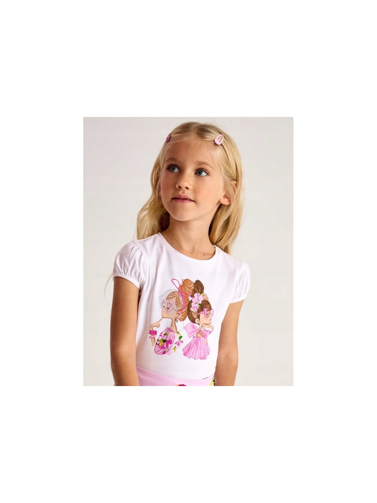 MAYORAL KOSZULKA NA KRÓTKI RĘKAW DLA DZIEWCZYNKI 3003/58