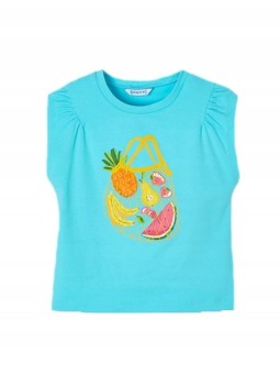 MAYORAL KOSZULKA NA KRÓTKI RĘKAW DLA DZIEWCZYNKI 3053/65