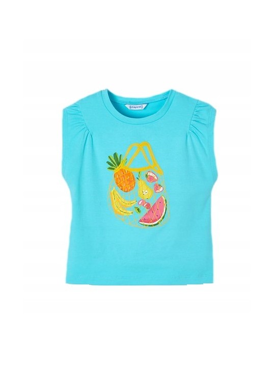 MAYORAL KOSZULKA NA KRÓTKI RĘKAW DLA DZIEWCZYNKI 3053/65