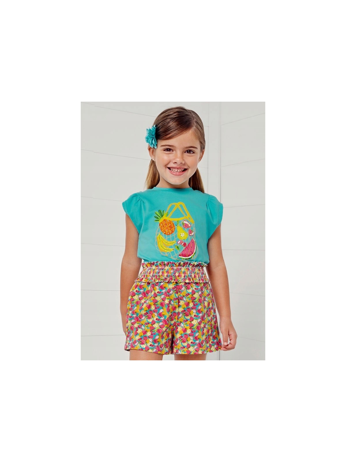 MAYORAL KOSZULKA NA KRÓTKI RĘKAW DLA DZIEWCZYNKI 3053/65