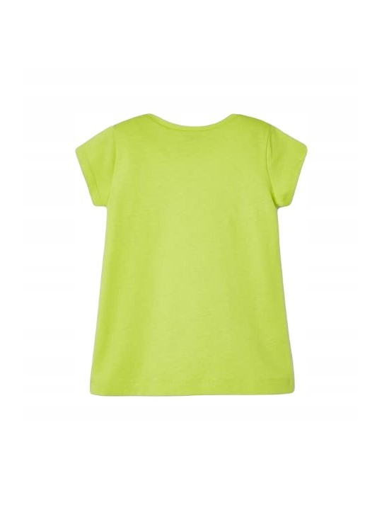 MAYORAL KOSZULKA NA KRÓTKI RĘKAW DLA DZIEWCZYNKI RYBKI ZIELONA 3070/47