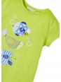MAYORAL KOSZULKA NA KRÓTKI RĘKAW DLA DZIEWCZYNKI RYBKI ZIELONA 3070/47