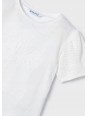 MAYORAL KOSZULKA NA KRÓTKI RĘKAW DLA DZIEWCZYNKI BIAŁA 3085/69