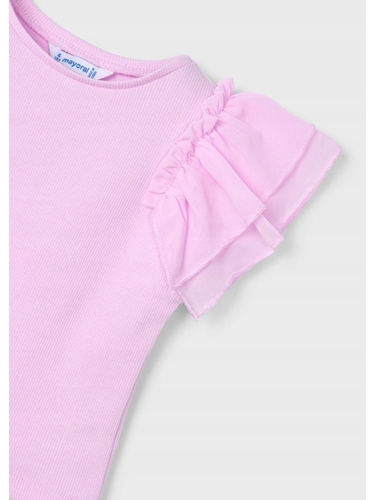 MAYORAL KOSZULKA T-SHIRT BLUZKA NA KRÓTKI RĘKAW DLA DZIEWCZYNKI 3013/25