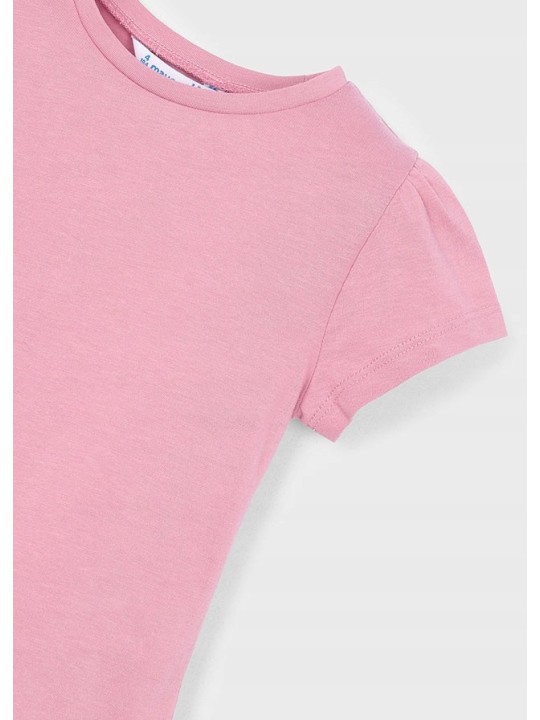 MAYORAL KOSZULKA T-SHIRT BLUZKA NA KRÓTKI RĘKAW DLA DZIEWCZYNKI GRAFIT 174/77