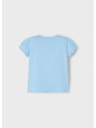 MAYORAL KOSZULKA T-SHIRT BLUZKA NA KRÓTKI RĘKAW DLA DZIEWCZYNKI BŁĘKITNY 3001/49