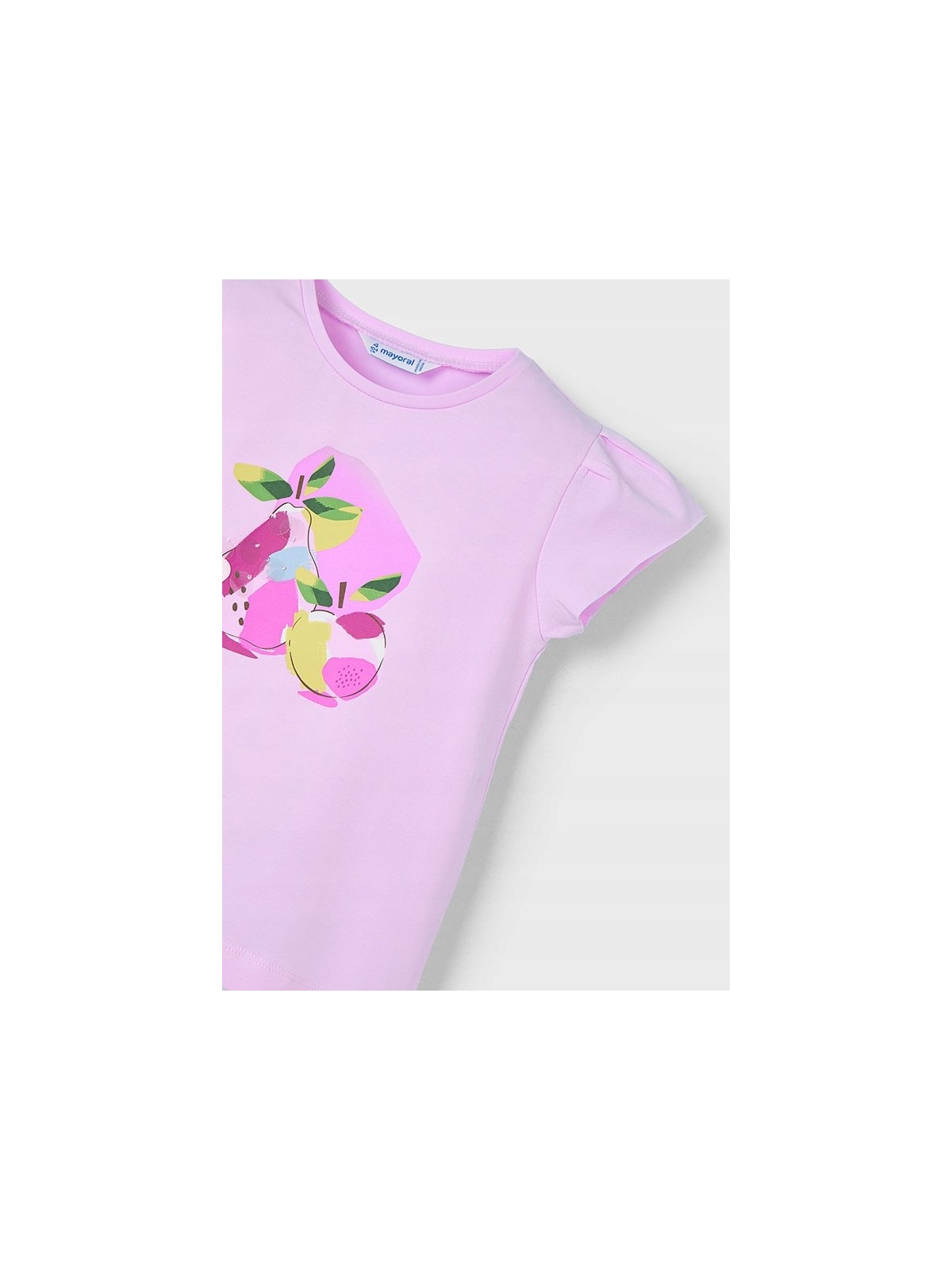 MAYORAL KOSZULKA T-SHIRT BLUZKA NA KRÓTKI RĘKAW DLA DZIEWCZYNKI RÓŻ 3015/40