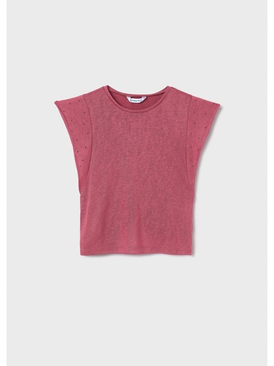 MAYORAL KOSZULKA T-SHIRT BLUZKA NA KRÓTKI RĘKAW DLA DZIEWCZYNKI 6019/70