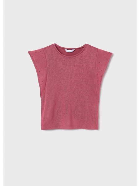 MAYORAL KOSZULKA T-SHIRT BLUZKA NA KRÓTKI RĘKAW DLA DZIEWCZYNKI 6019/70