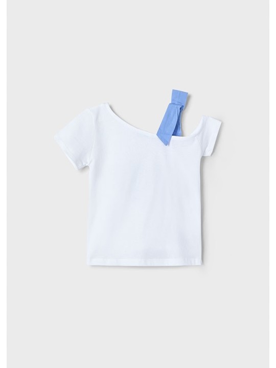 MAYORAL KOSZULKA T-SHIRT BLUZKA NA KRÓTKI RĘKAW DLA DZIEWCZYNKI 3011/81