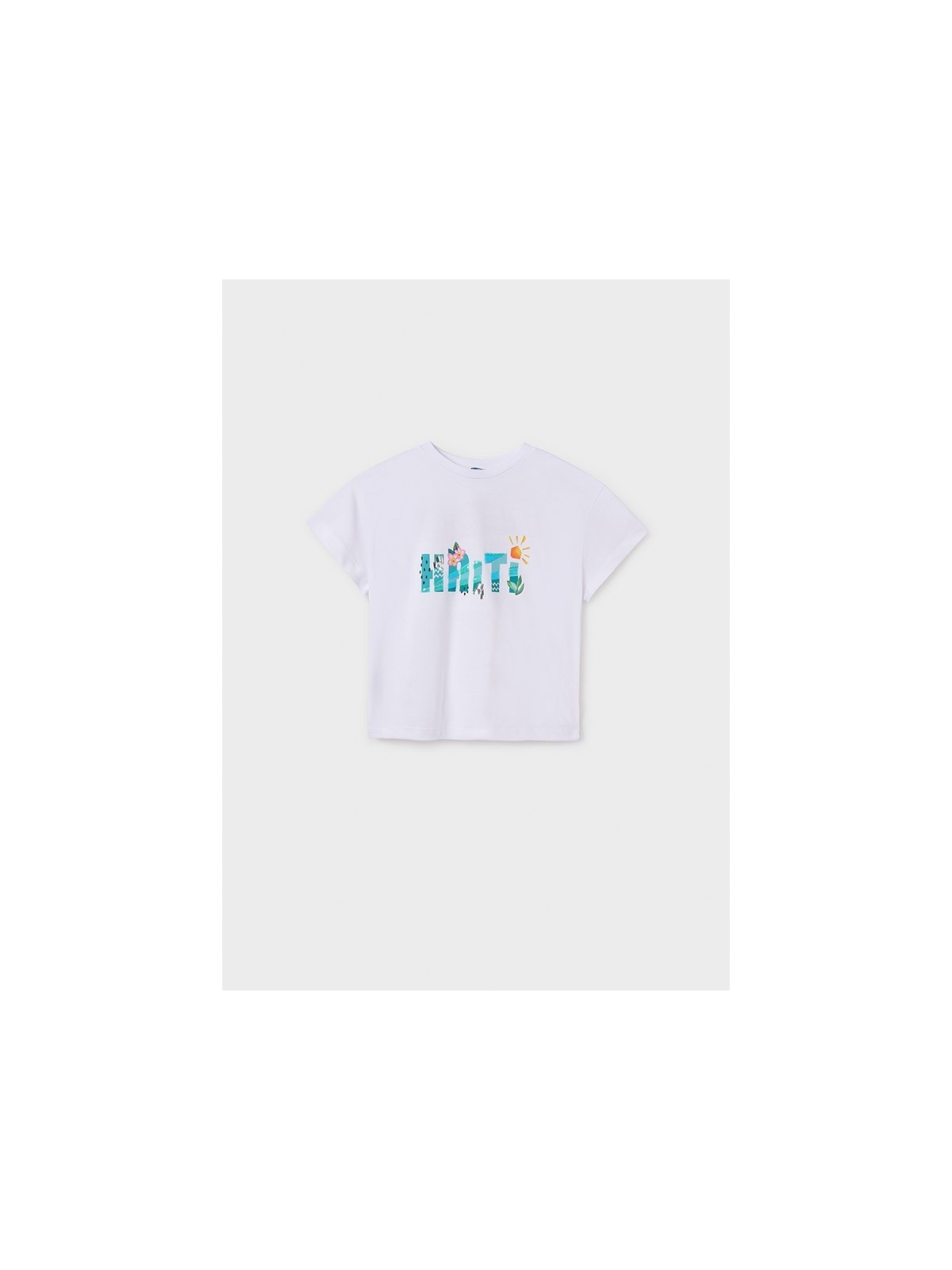 MAYORAL KOSZULKA NA KRÓTKI RĘKAW DLA DZIEWCZYNKI 6030/91