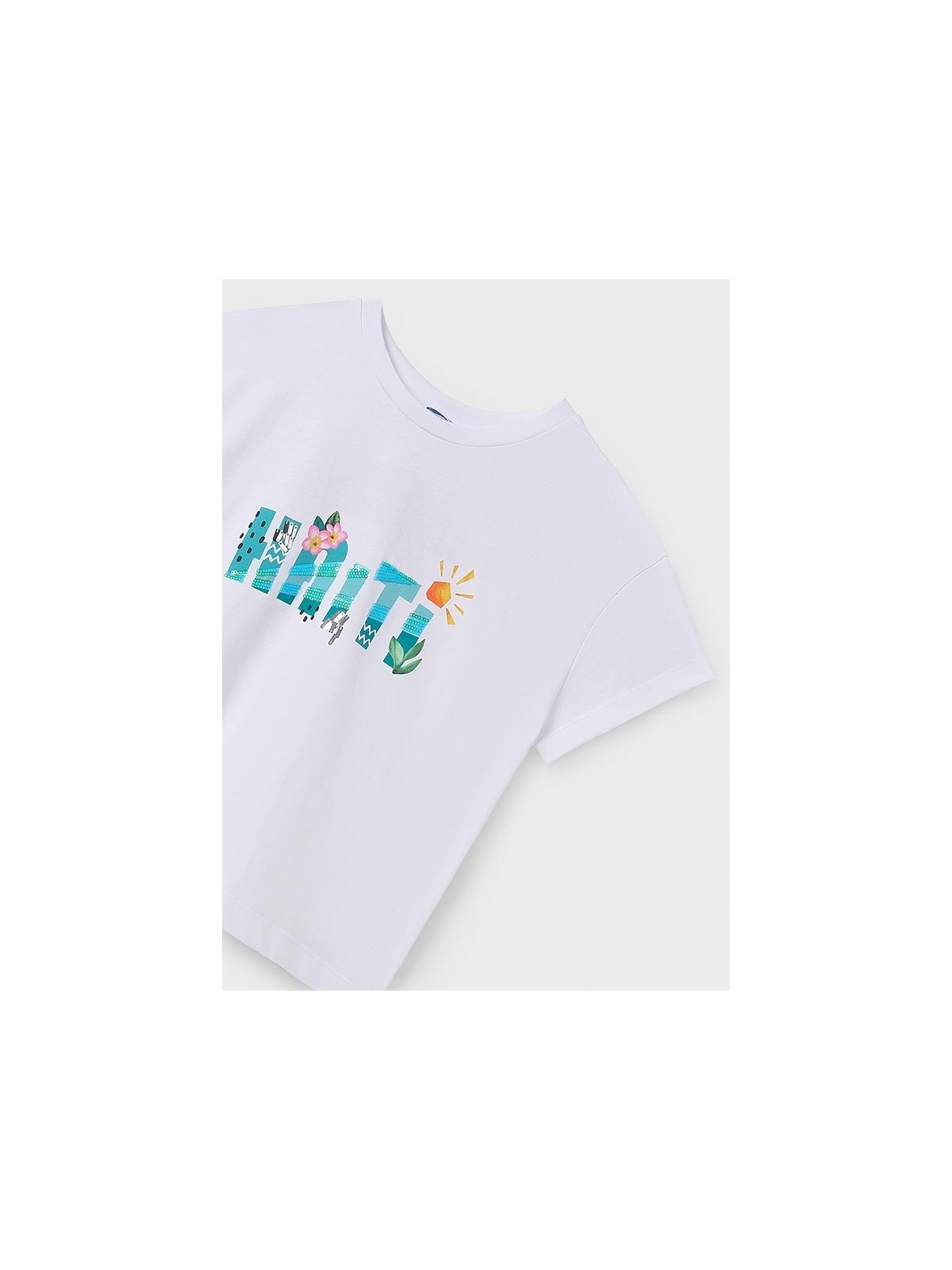 MAYORAL KOSZULKA NA KRÓTKI RĘKAW DLA DZIEWCZYNKI 6030/91