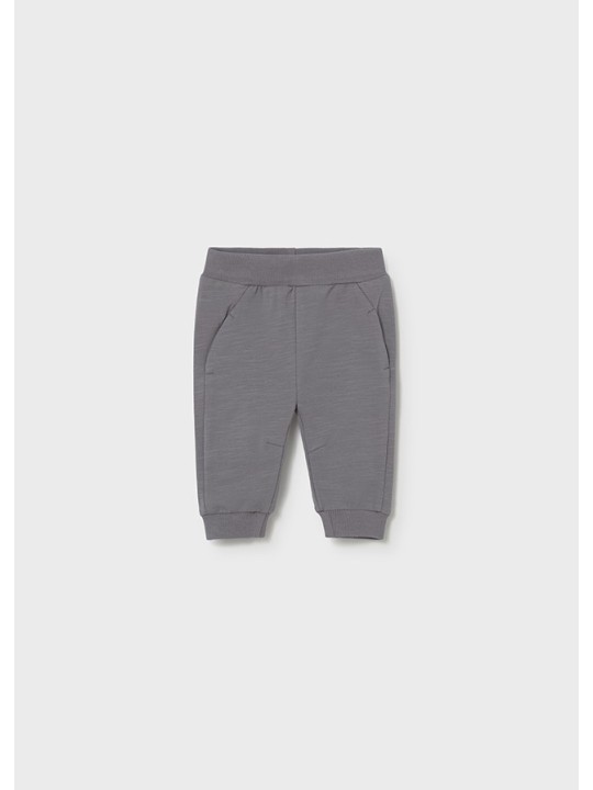 MAYORAL NEWBORN KOMPLET BLUZA ROZPINANA  Z USZAMI KOSZULKA BIAŁA SPODNIE SZARA 1892/93