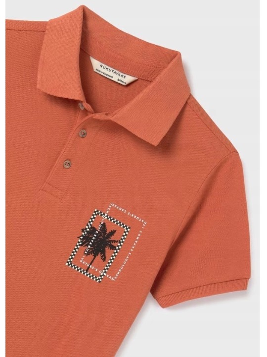 MAYORAL NUKUTAVAKE T-SHIRT BLUZKA KOSZULKA POLO DLA CHŁOPCA NA KRÓTKI RĘKAW 6112