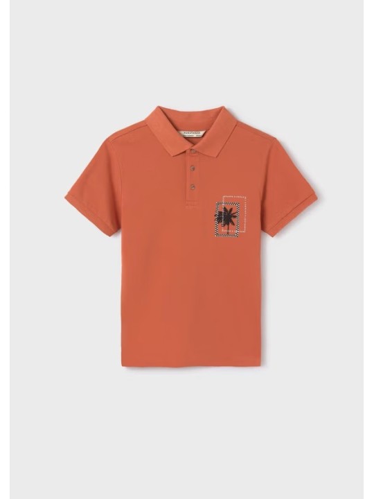 MAYORAL NUKUTAVAKE T-SHIRT BLUZKA KOSZULKA POLO DLA CHŁOPCA NA KRÓTKI RĘKAW 6112