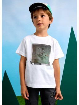 MAYORAL T-SHIRT BLUZKA KOSZULKA NA KRÓTKI RĘKAW DLA CHŁOPCA 3035/39