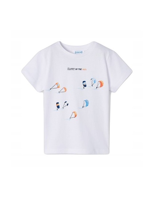 MAYORAL T-SHIRT BLUZKA KOSZULKA NA KRÓTKI RĘKAW DLA CHŁOPCA 3022/10