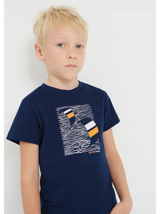 MAYORAL T-SHIRT BLUZKA KOSZULKA NA KRÓTKI RĘKAW DLA CHŁOPCA 3022/110