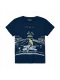 MAYORAL T-SHIRT BLUZKA KOSZULKA NA KRÓTKI RĘKAW DLA CHŁOPCA ŚWIECĄCA W CIEMNOŚĆI 3040/54
