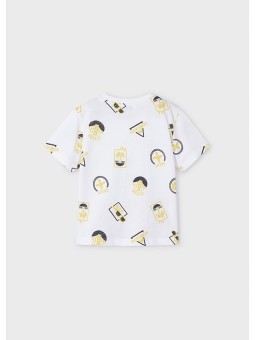 MAYORAL T-SHIRT BLUZKA KOSZULKA NA KRÓTKI RĘKAW DLA CHŁOPCA 3021/25