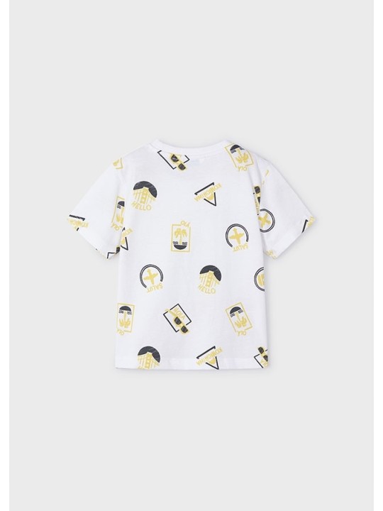 MAYORAL T-SHIRT BLUZKA KOSZULKA NA KRÓTKI RĘKAW DLA CHŁOPCA 3021/25