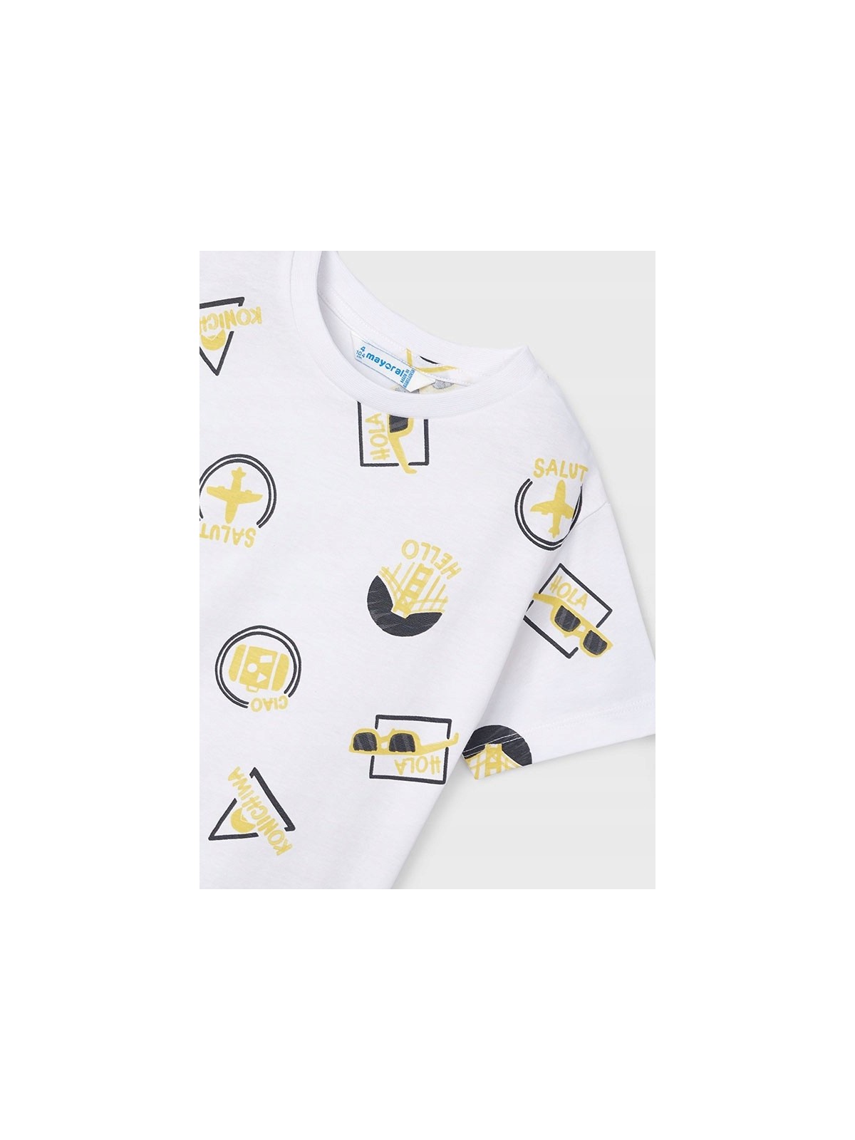 MAYORAL T-SHIRT BLUZKA KOSZULKA NA KRÓTKI RĘKAW DLA CHŁOPCA 3021/25