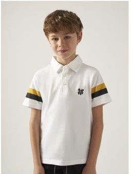 MAYORAL NUKUTAVAKE T-SHIRT BLUZKA KOSZULKA POLO DLA CHLOPCA NA KRÓTKI RĘKAW 6114