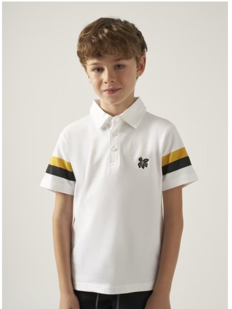 MAYORAL NUKUTAVAKE T-SHIRT BLUZKA KOSZULKA POLO DLA CHLOPCA NA KRÓTKI RĘKAW 6114