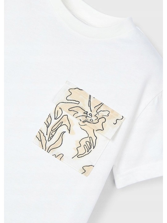 MAYORAL T-SHIRT BLUZKA KOSZULKA NA KRÓTKI RĘKAW DLA CHŁOPCA 3032/64