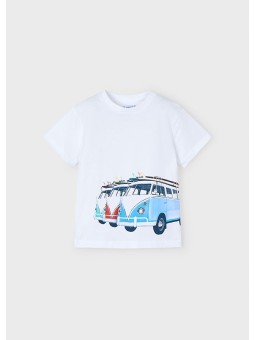 MAYORAL T-SHIRT BLUZKA KOSZULKA NA KRÓTKI RĘKAW DLA CHŁOPCA 3047/95