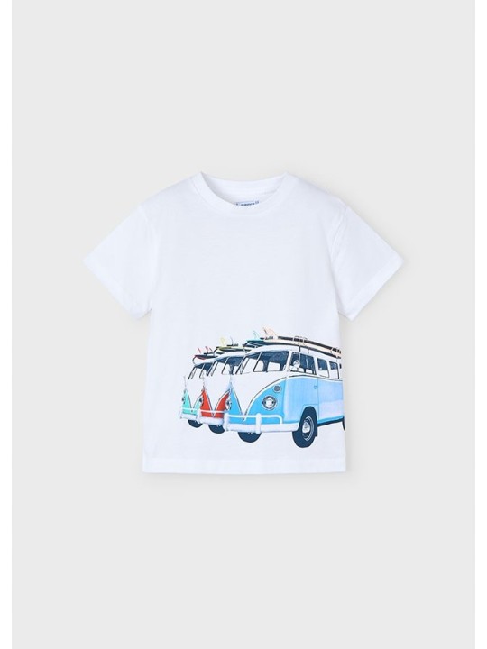 MAYORAL T-SHIRT BLUZKA KOSZULKA NA KRÓTKI RĘKAW DLA CHŁOPCA 3047/95