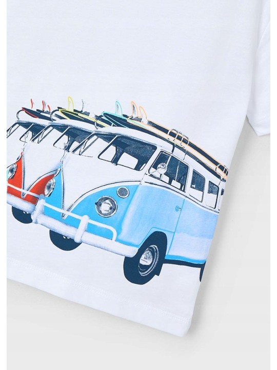 MAYORAL T-SHIRT BLUZKA KOSZULKA NA KRÓTKI RĘKAW DLA CHŁOPCA 3047/95