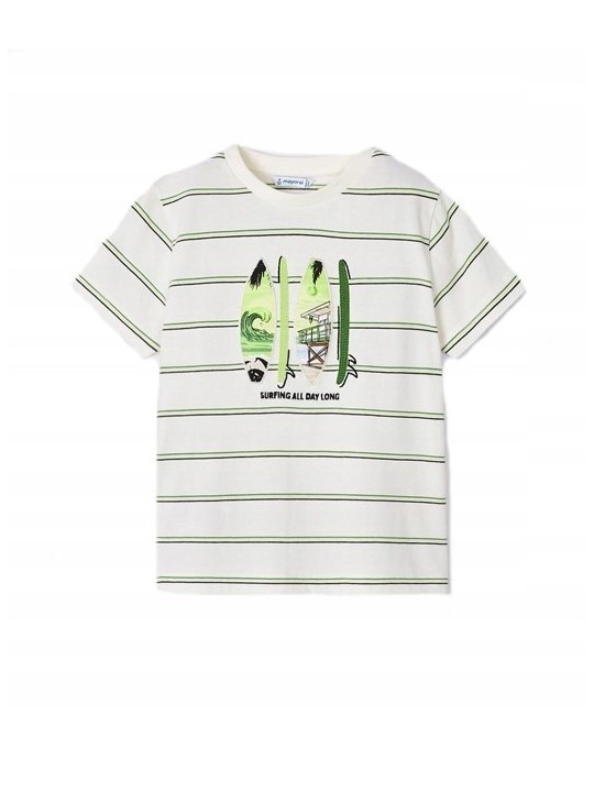 MAYORAL T-SHIRT BLUZKA KOSZULKA NA KRÓTKI RĘKAW DLA CHŁOPCA 3017/10