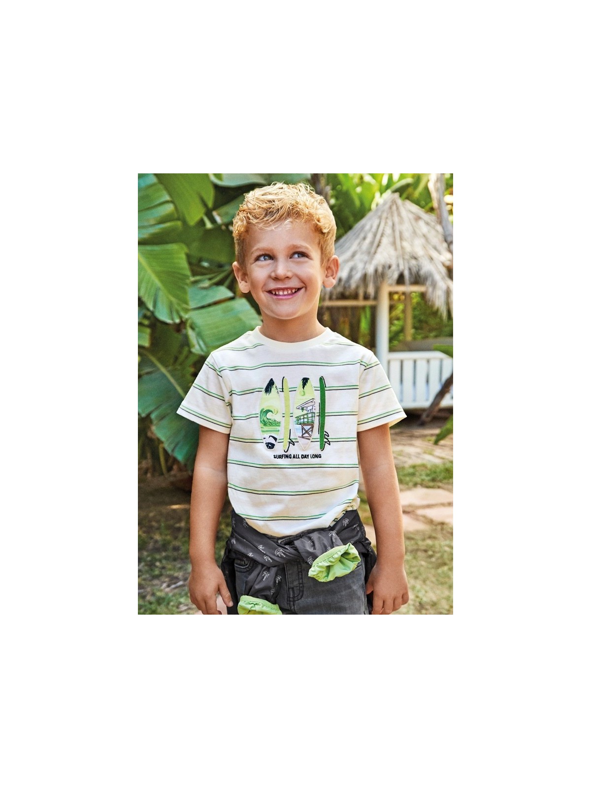 MAYORAL T-SHIRT BLUZKA KOSZULKA NA KRÓTKI RĘKAW DLA CHŁOPCA 3017/10