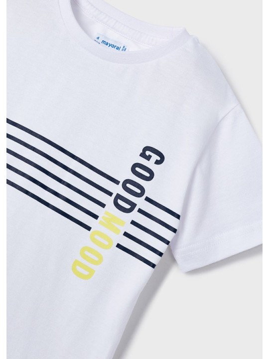 MAYORAL T-SHIRT BLUZKA KOSZULKA NA KRÓTKI RĘKAW DLA CHŁOPCA KOSZULKA/104