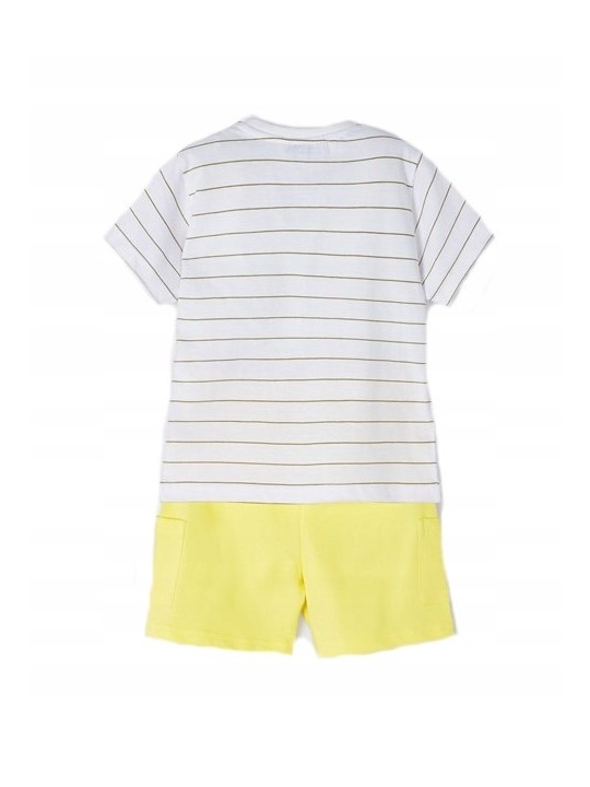 MAYORAL KOMPLET DLA CHŁOPCA KOSZULKA NA KRÓTKI RĘKAW PLUS SPODENKI 3675/87