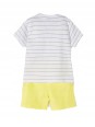MAYORAL KOMPLET DLA CHŁOPCA KOSZULKA NA KRÓTKI RĘKAW PLUS SPODENKI 3675/87