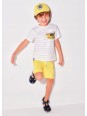 MAYORAL KOMPLET DLA CHŁOPCA KOSZULKA NA KRÓTKI RĘKAW PLUS SPODENKI 3675/87
