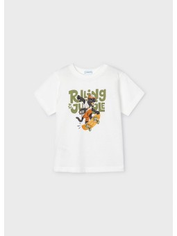 MAYORAL T-SHIRT BLUZKA KOSZULKA NA KROTKI RĘKAW DLA CHŁOPCA 3008/64