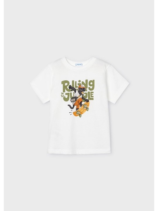 MAYORAL T-SHIRT BLUZKA KOSZULKA NA KROTKI RĘKAW DLA CHŁOPCA 3008/64