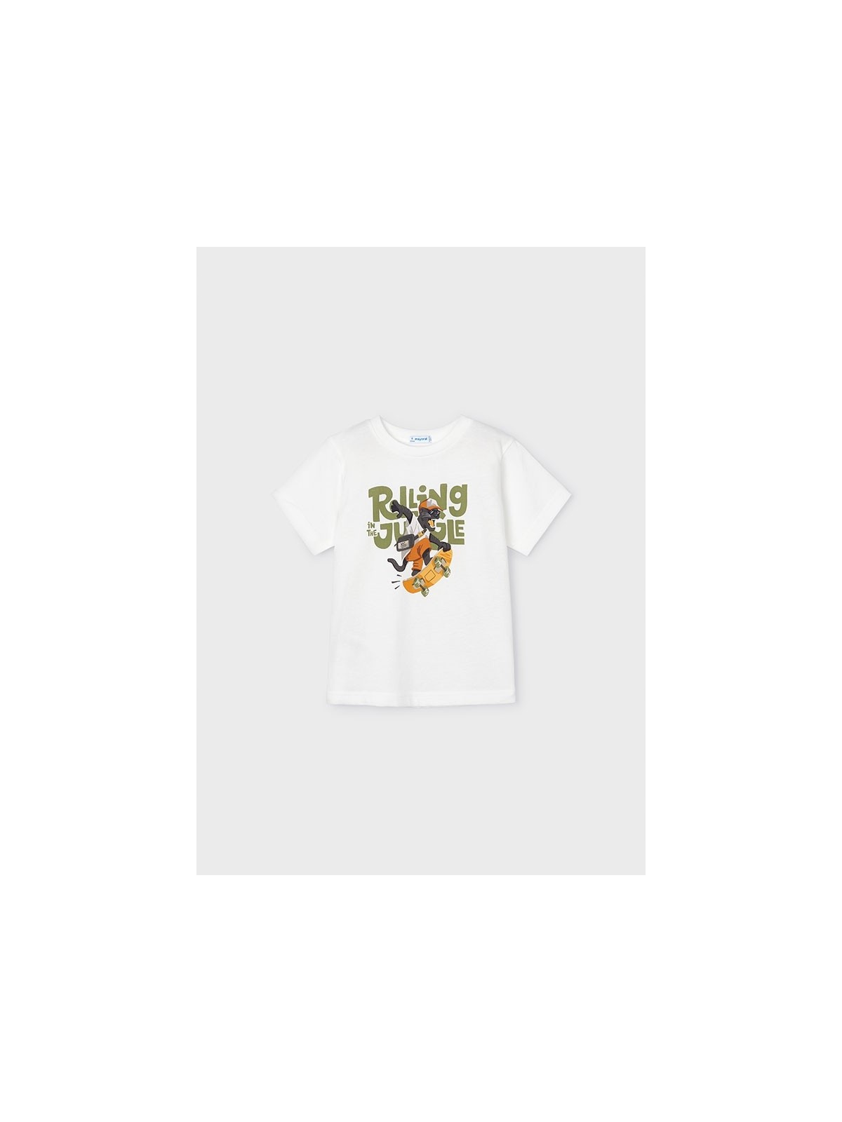 MAYORAL T-SHIRT BLUZKA KOSZULKA NA KROTKI RĘKAW DLA CHŁOPCA 3008/64