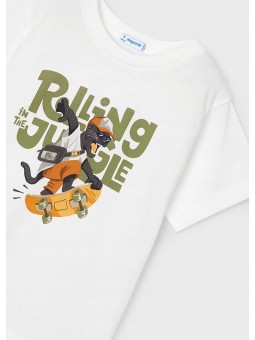 MAYORAL T-SHIRT BLUZKA KOSZULKA NA KROTKI RĘKAW DLA CHŁOPCA 3008/64