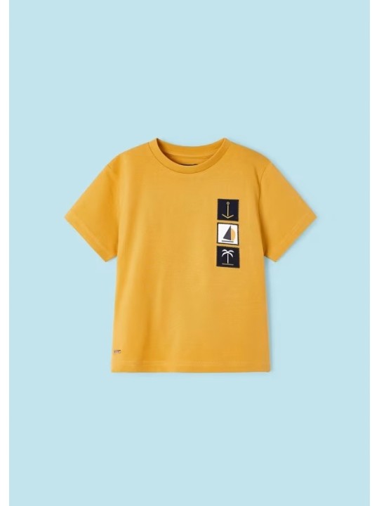 MAYORAL T-SHIRT BLUZKA KOSZULKA NA KRÓTKI RĘKAW DLA CHŁOPCA 3001/33