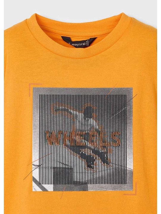 MAYORAL T-SHIRT BLUZKA KOSZULKA NA KRÓTKI RĘKAW DLA CHŁOPCA 3035/41