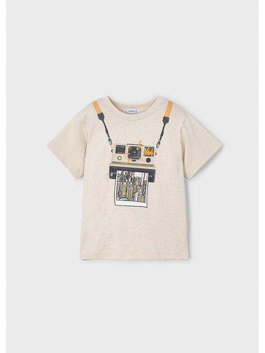 MAYORAL T-SHIRT BLUZKA KOSZULKA NA KRÓTKI RĘKAW DLA CHŁOPCA 3044/86