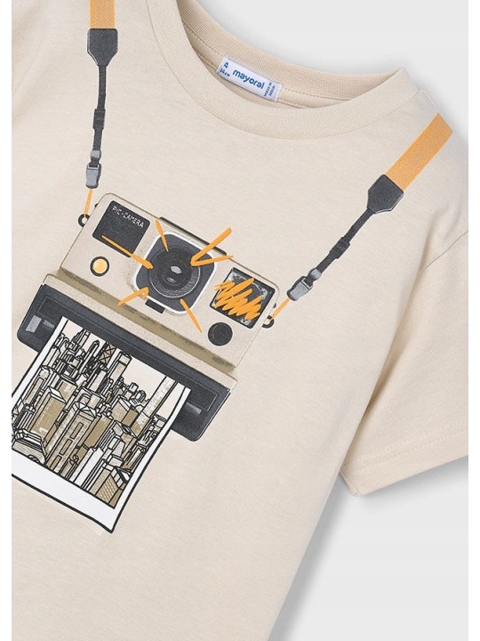 MAYORAL T-SHIRT BLUZKA KOSZULKA NA KRÓTKI RĘKAW DLA CHŁOPCA 3044/86