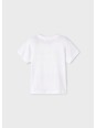 MAYORAL T-SHIRT KOSZULKA BLUZKA NA KRÓTKI RĘKAW DLA CHŁOPCA BIAŁA 3003/42