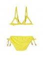 MAYORAL STRÓJ KĄPIELOWY DWUCZĘSCIOWY DLA DZIEWCZYNKI ŻÓŁTY Z KWIATKAMI 3767/60