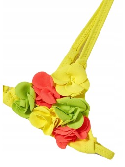 MAYORAL STRÓJ KĄPIELOWY DWUCZĘSCIOWY DLA DZIEWCZYNKI ŻÓŁTY Z KWIATKAMI 3767/60